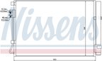 Nissens 940243 A/C Condenser and Receiver Drier Assembly - view 6