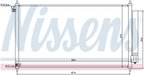 Nissens 940341 A/C Condenser and Receiver Drier Assembly - view 5