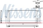 Nissens 940388 A/C Condenser - view 6