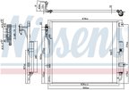Nissens 940407 A/C Condenser - view 6