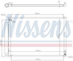 Nissens 940537 A/C Condenser and Receiver Drier Assembly - view 5