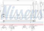 Nissens 940666 A/C Condenser and Receiver Drier Assembly - view 6