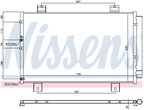 Nissens 940697 A/C Condenser and Receiver Drier Assembly - view 5