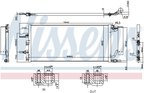 Nissens 940759 A/C Condenser and Receiver Drier Assembly - view 6