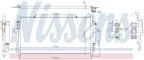 Nissens 940840 A/C Condenser and Receiver Drier Assembly - view 3
