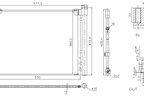 Nissens 940850 A/C Condenser - view 3