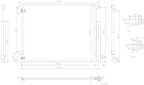 Nissens 940853 A/C Condenser and Receiver Drier Assembly - view 6