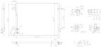 Nissens 940864 A/C Condenser and Receiver Drier Assembly - view 6