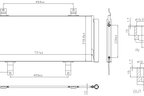 Nissens 940908 A/C Condenser - view 1