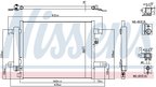 Nissens 941044 A/C Condenser and Receiver Drier Assembly - view 6