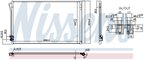 Nissens 941054 A/C Condenser and Receiver Drier Assembly - view 3