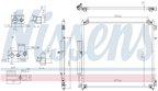 Nissens 941164 A/C Condenser - view 6