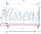 Nissens 941218 A/C Condenser and Receiver Drier Assembly - view 5