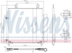 Nissens 941222 A/C Condenser and Receiver Drier Assembly - view 5