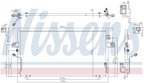 Nissens 941229 A/C Condenser - view 6