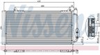 Nissens 94255 A/C Condenser - view 6
