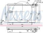 Nissens 94408 A/C Condenser - view 5