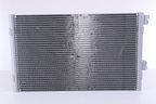 Nissens 94555 A/C Condenser - Front - view 1
