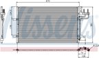 Nissens 94663 A/C Condenser - view 6