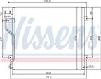 Nissens 94773 A/C Condenser - Front - view 6
