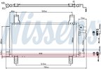 Nissens 94792 A/C Condenser and Receiver Drier Assembly - view 3