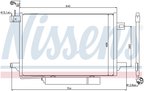 Nissens 94910 A/C Condenser and Receiver Drier Assembly - Front - view 3