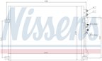 Nissens 94931 A/C Condenser - Front - view 6
