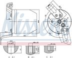 Nissens 95196 A/C Receiver Drier - view 5