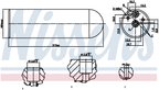 Nissens 95231 A/C Receiver Drier - view 5