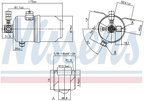 Nissens 95234 A/C Receiver Drier - view 6
