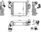 Nissens 961304 Intercooler - Left - view 2