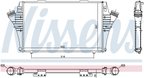 Nissens 96376 Intercooler - Front - view 5