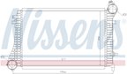 Nissens 96619 Intercooler - Front - view 4