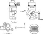 Nissens 98168 Exhaust Gas Recirculation (EGR) Valve - view 6