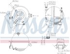 Nissens 996116 Engine Coolant Reservoir - view 5