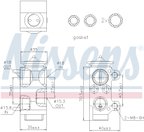 Nissens 999221 A/C Expansion Valve - view 6