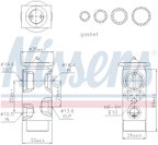 Nissens 999224 A/C Expansion Valve - Front - view 5
