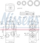 Nissens 999285 A/C Expansion Valve - view 6