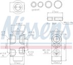 Nissens 999311 A/C Expansion Valve - Front - view 6