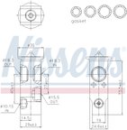 Nissens 999388 A/C Expansion Valve - Front - view 5