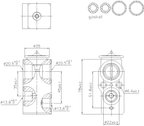 Nissens 999421 A/C Expansion Valve - view 1