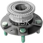 NSK 33BWK02 Wheel Bearing and Hub Assembly - Front or Rear - view 2