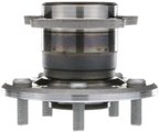 NSK 49BWKH55 Axle Bearing and Hub Assembly - Rear - view 1