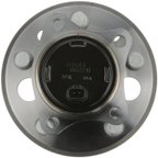 NSK 49BWKHS55B Wheel Bearing and Hub Assembly - Rear Right - view 2