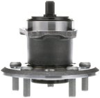 NSK 49BWKHS68J Axle Bearing and Hub Assembly - Rear Left - view 2