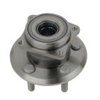 NSK 55BWKH06 Axle Bearing and Hub Assembly - Rear - view 1