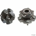 NSK 58BWKH19 Axle Bearing and Hub Assembly - Rear - view 1