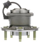 NSK 60BWKHS01 Wheel Bearing and Hub Assembly - Rear - view 1