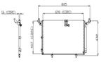 Denso 477-0564 A/C Condenser - view 3