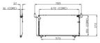 Denso 477-0586 A/C Condenser - view 4